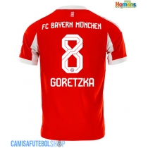 Camisa de time de futebol Bayern Munich Leon Goretzka #8 Replicas 1º Equipamento 2025-26 Manga Curta